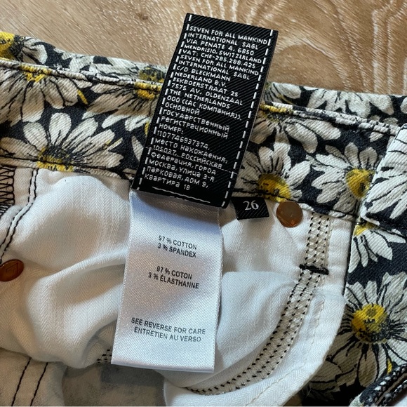 7 For All Man Kind Lazy Daisy Jeans - Picture 10 of 16